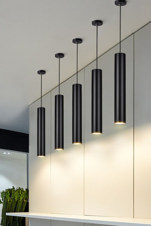 چراغ استوانه آویز