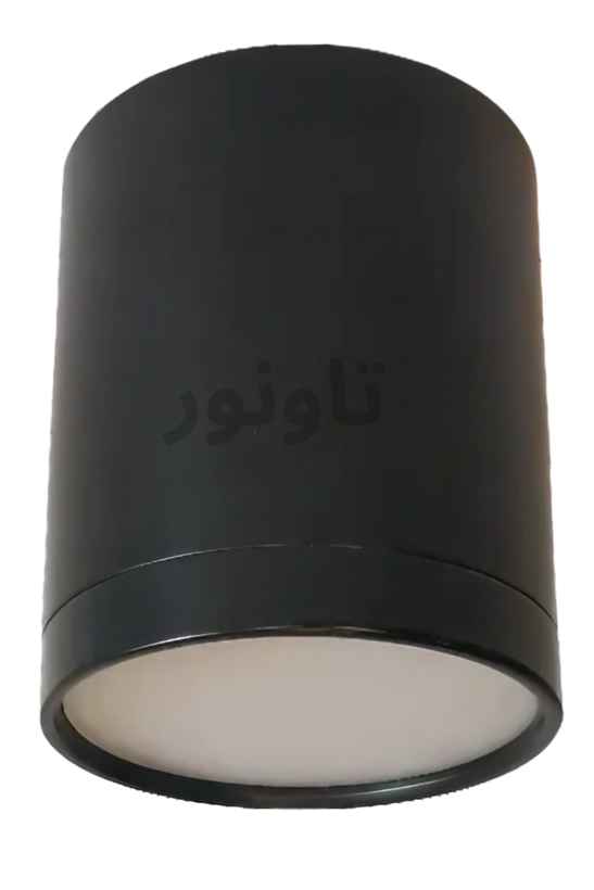 چراغ استوانه روکار بدون نور SMD قطر 7.8