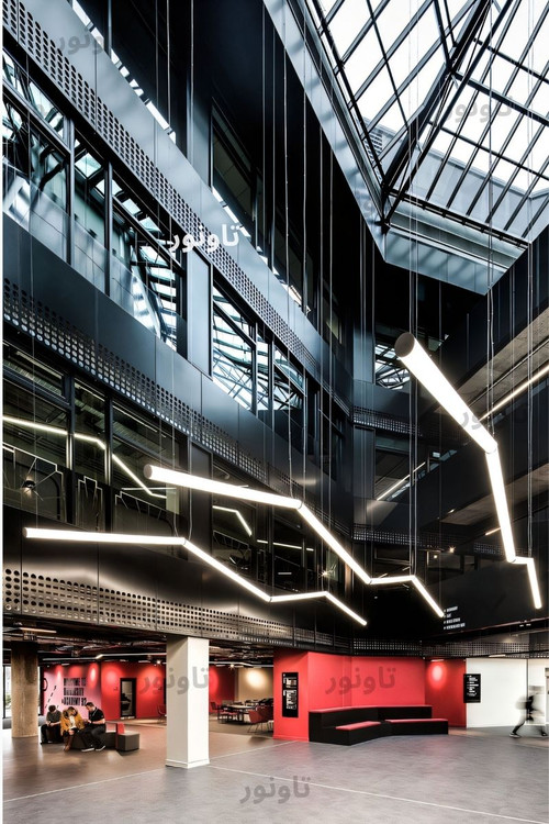 چراغ خطی آویز لوله ای